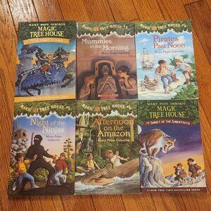 Magic Tree House Books #2 - #7